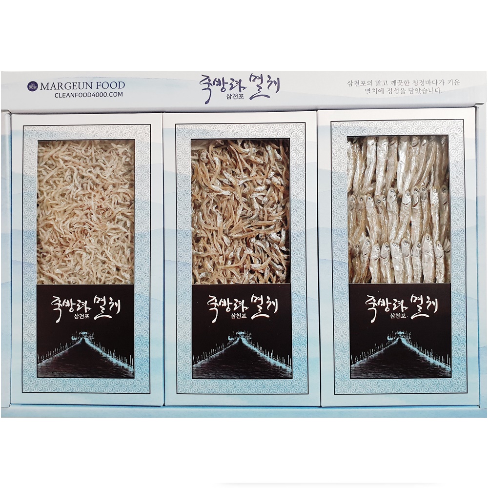 죽방멸치 / 남해안 삼천포 명품 죽방멸치 선물세트 죽방4호
