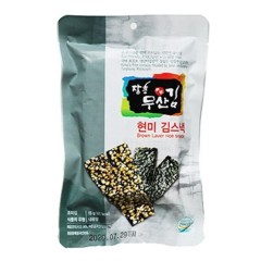 착한김  장흥무산김 아몬드 김스낵 15g 5봉/현미 김스낵 15g 5봉