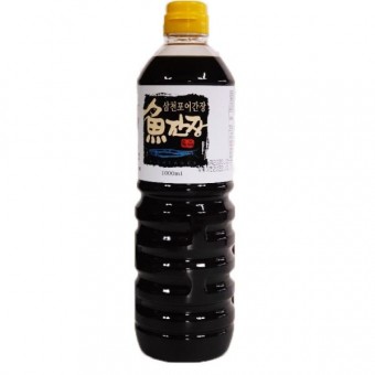 삼천포 어간장 1L / 국산 100% 멸치액젓 원액으로 만든 웰빙 맛간장