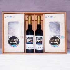 육수왕 선물세트 3호 - 해물다시팩 2종 + 삼천포어간장 500㎖ 2병