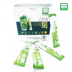 산마을 동결건조 간편톡 야채톡(스틱형3g×14포/1.5g×30포) 유기농 동결건조가루