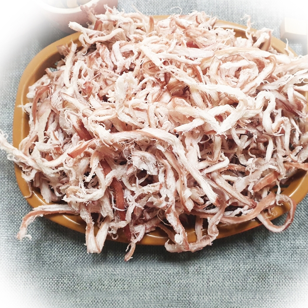 부드럽고 쫄깃한 참진미 300g - 국내가공 오징어채